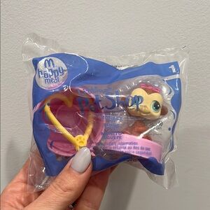 Littlest Pet Shop Brown and Pink Doll Set